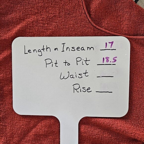 Eileen Fisher Petite Large 100% Italian Wool Sweater Crop Length Rust Orange - Picture 8 of 8